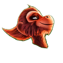 Crimson Monkey King Cursor Pointer
