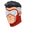 Crimson Omni-Man Fist Cursor Pointer