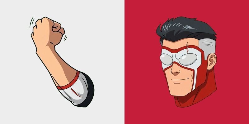 Crimson Omni-Man Fist Cursor
