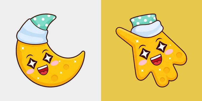 Cursodji Starry custom cursor pack preview for Chrome, Edge and Windows