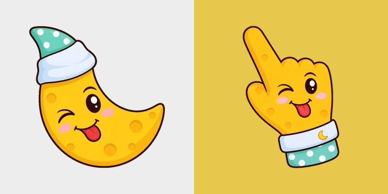 Cursodji Wink custom cursor pack preview for Chrome, Edge and Windows