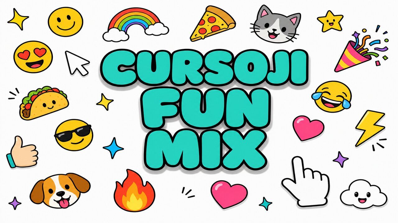 Cursoji Fun Mix - Custom cursor collection preview
