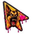 Custom Cursor Angry Dog Default