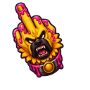 Custom Cursor Angry Dog Pointer