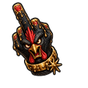 Custom Cursor Angry Rooster Pointer