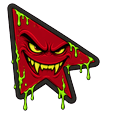 Custom Cursor Bad Person Default