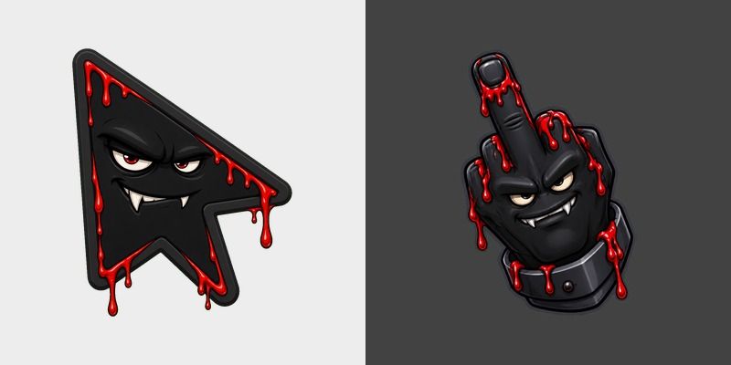 Custom Cursor Badass