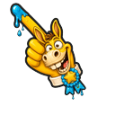 Custom Cursor Certified Idiot Pointer