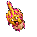 Custom Cursor Chicken Brain Pointer