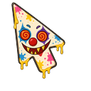Custom Cursor Clown Mode Default
