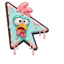 Custom Cursor Cock-a-Doodle-Dumb Default