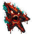 Custom Cursor Dumpster Fire Default