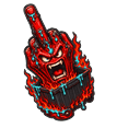 Custom Cursor Dumpster Fire Pointer