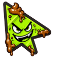 Custom Cursor Evil Lime Default