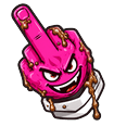 Custom Cursor Evil Pink Pointer