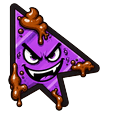 Custom Cursor Evil Purple Default