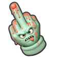 Custom Cursor Flea Bag Pointer