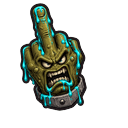 Custom Cursor Garbage Human Pointer