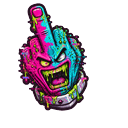 Custom Cursor Glitch Virus Pointer