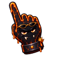 Custom Cursor Inferno Pointer