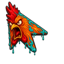 Custom Cursor Mad Rooster Default