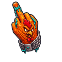 Custom Cursor Mad Rooster Pointer