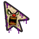 Custom Cursor Nasty Clown Default