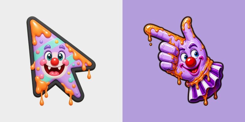 Custom Cursor Professional Clown