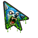 Custom Cursor Rabid Dog Default