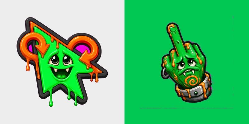 Custom Cursor Recycle Me