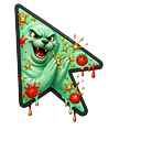 Custom Cursor Rotten Applause Default