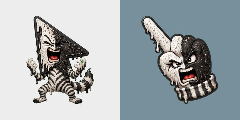 Custom Cursor Salt & Pepper Pain