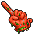 Custom Cursor Spicy Backside Pointer