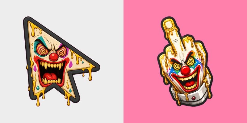 Custom Cursor Total Clown