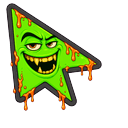 Custom Cursor Touch Grass Default