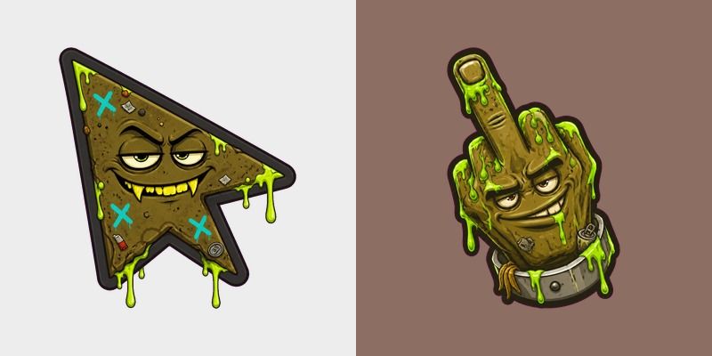 Custom Cursor Trash