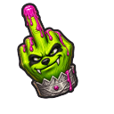 Custom Cursor Trash Owns You Pointer