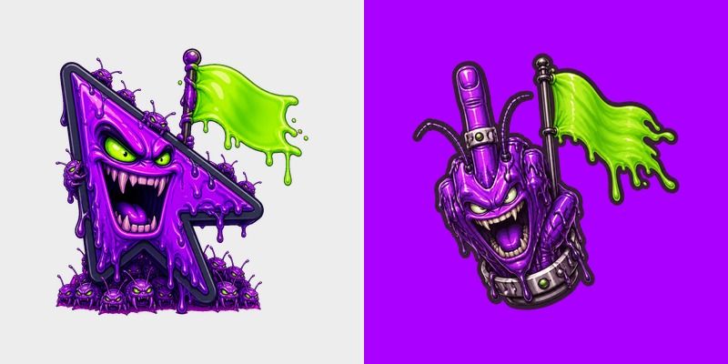 Custom Cursor Trash Took Over