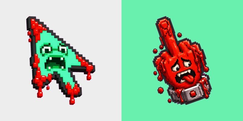Custom Cursor Waste of Pixels