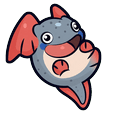 Custom Cute Axolotl Flyer Cursor Pointer