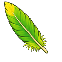 Cute Amazon Parrot Feather Default
