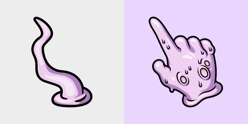 Cute Among Us Pink Tentacle