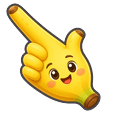 Cute Banana Sweet Cursor Pack Pointer