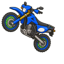 Cute Blue Enduro Default