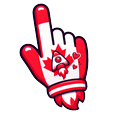 Cute Canada Rocket Pointer