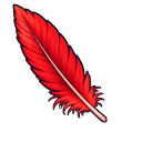 Cute Cardinal Feather Default