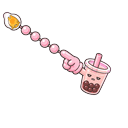 Gudetama Bubble Tea Delight Pointer