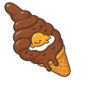 Gudetama Chocolate Ice Cream Delight Pointer