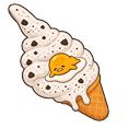 Gudetama Cookies and Cream Ice Cream Delight Pointer