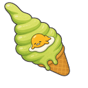 Gudetama Matcha Ice Cream Delight Pointer